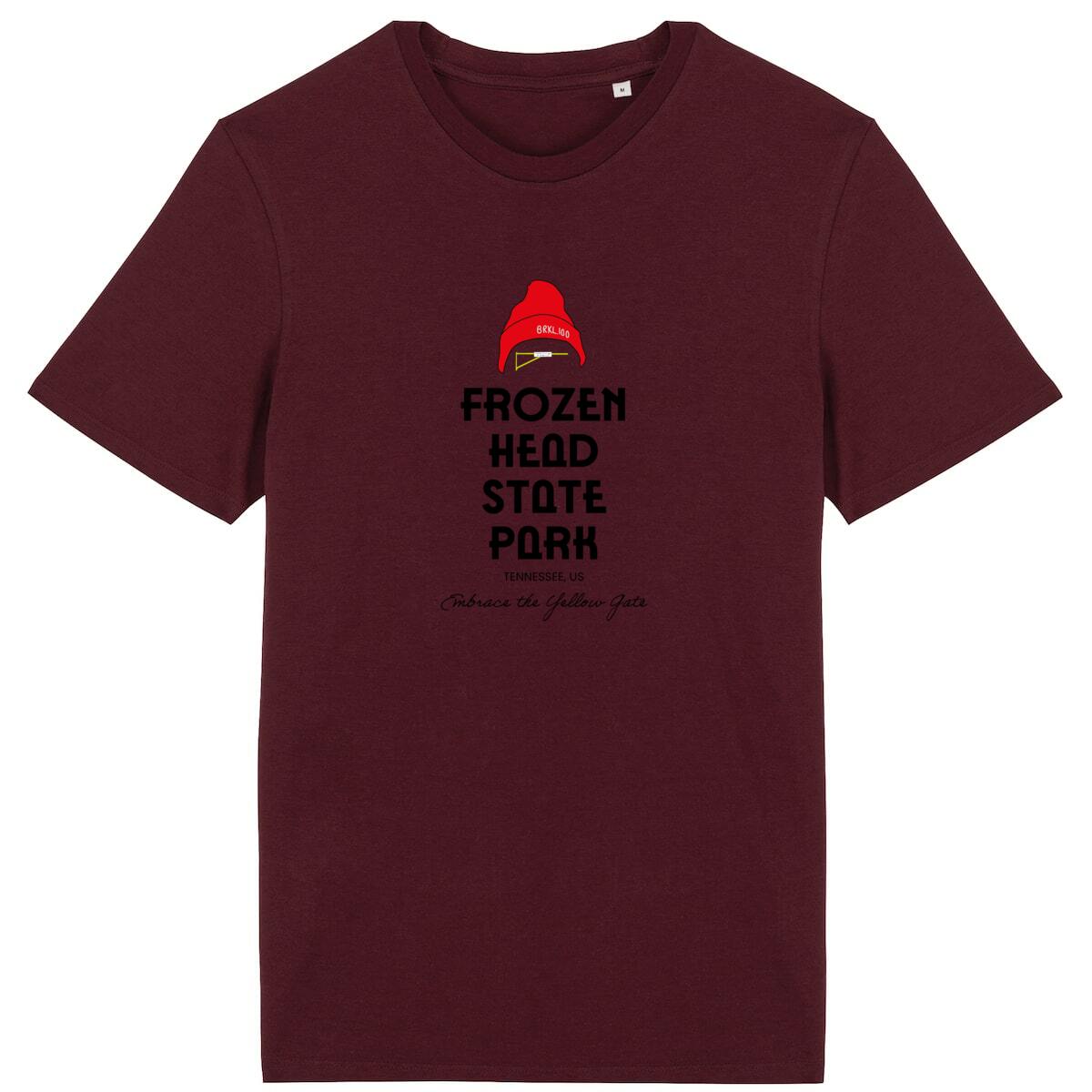 version rouge du T-shirt pour la Barkley Marathon de Lazarus Lake
