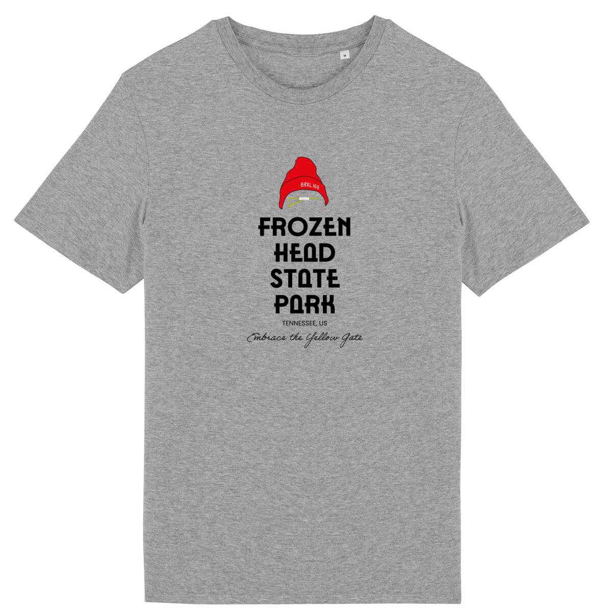 T-shirt de trail running en coton biologique, idéal pour amateurs de Barkley Marathons.