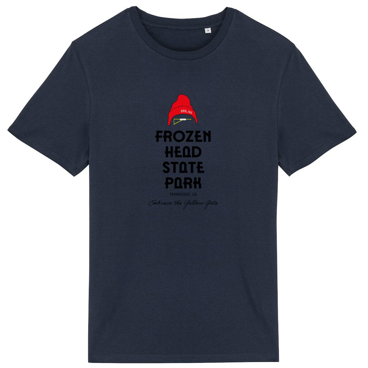 version bleu du T-shirt pour la Barkley Marathon