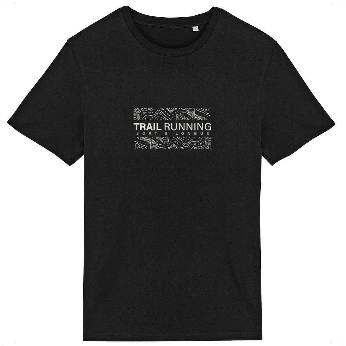T-shirt léger et écologique, idéal pour le trail running, modèle unisexe.