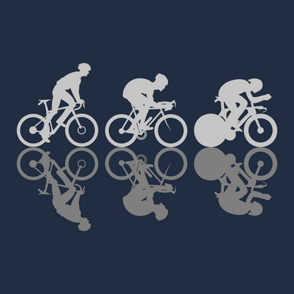 T-shirt Cyclistes Grimpeur, Rouleur, Sprinteur