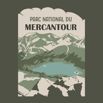 T-shirt du Parc national du Mercantour - T-shirt unisexe