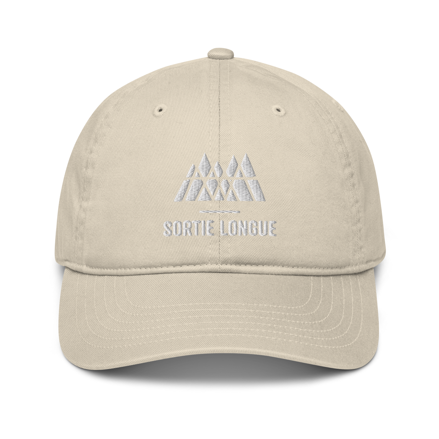 Casquette Classique Bio Sortie Longue - Coton 100% Bio, Logo Brodé