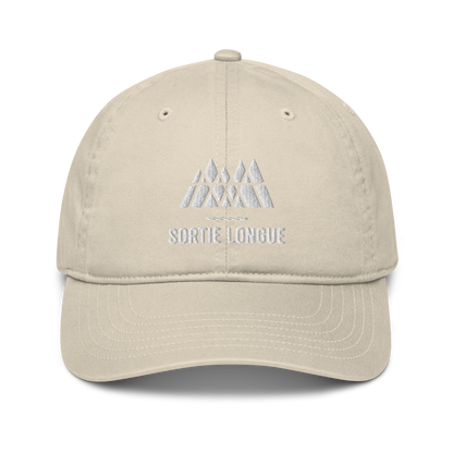 Casquette Classique Bio Sortie Longue - Coton 100% Bio, Logo Brodé