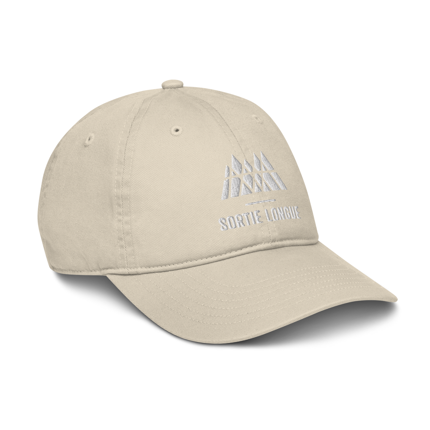 Casquette Classique Bio Sortie Longue - Coton 100% Bio, Logo Brodé