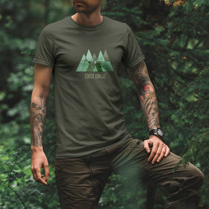 T-shirt Sortie Longue avec logo - Vêtement écologique inspiré par les sports d'endurances en extérieur.