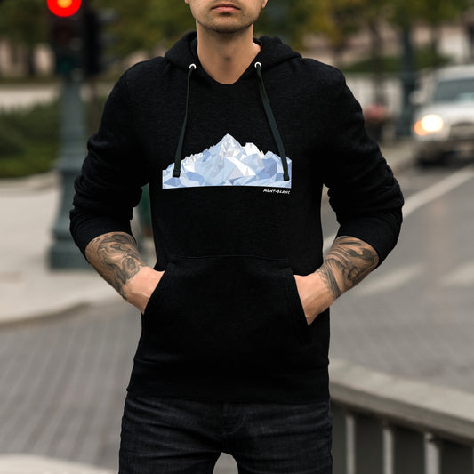 Sweat Design Mont-Blanc - Unisexe avec Capuche
