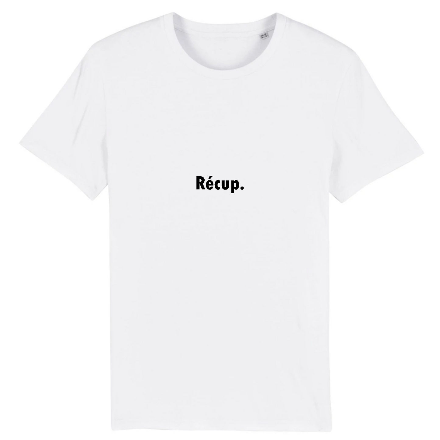 Blanc T-shirt Trail Running Minimaliste - Design Récup