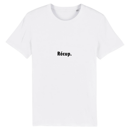 Blanc T-shirt Trail Running Minimaliste - Design Récup