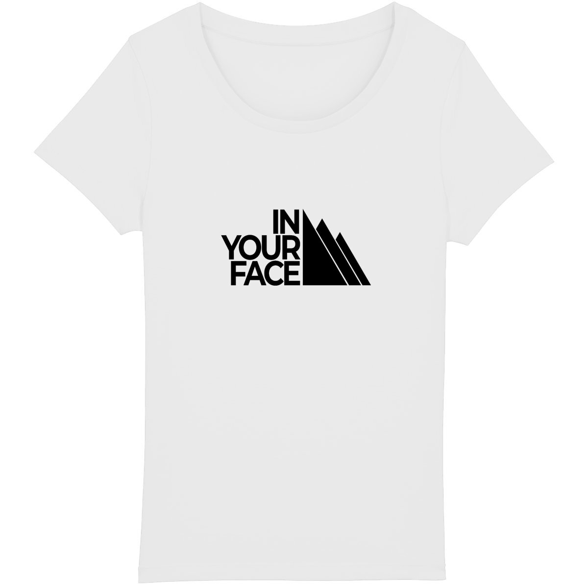 T-shirt en coton bio pour femme, parodie ludique pour traileuses
