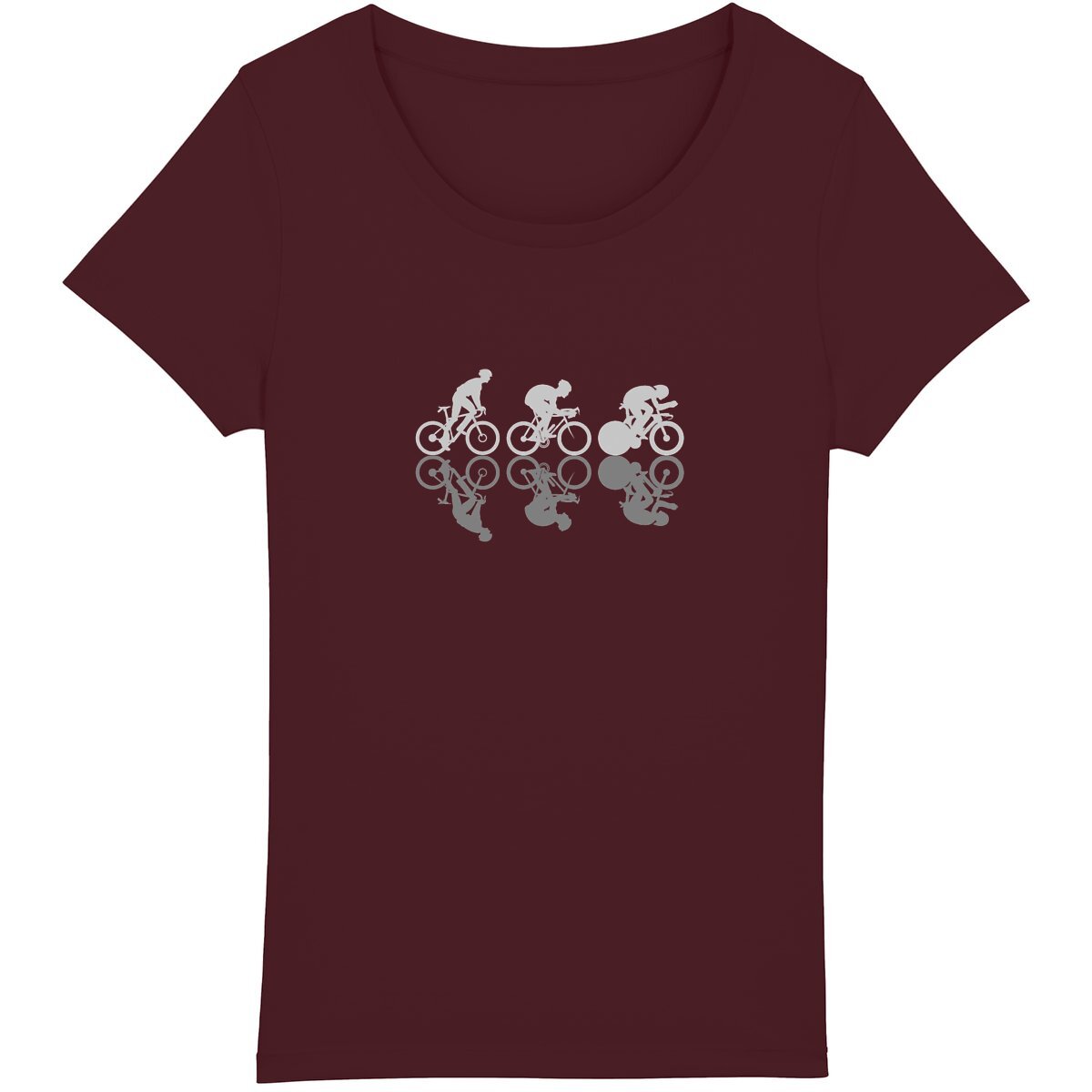 T-shirt femme "Peloton" pour amoureuses du cyclisme et de la mode