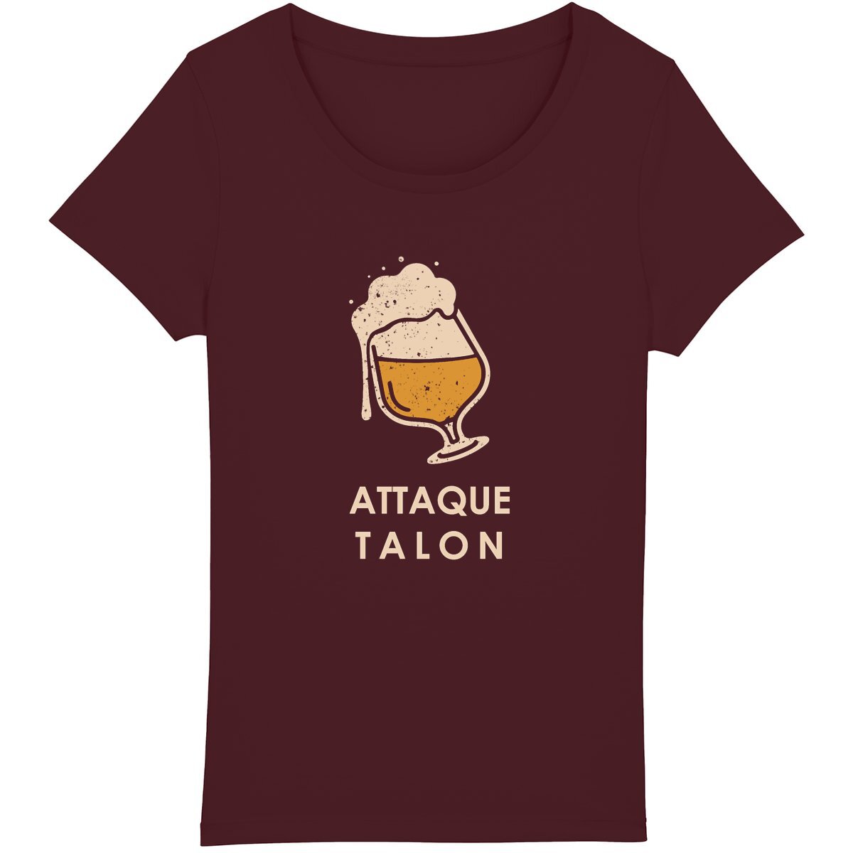 T-shirt de trail pour femme combinant humour et engagement écologique