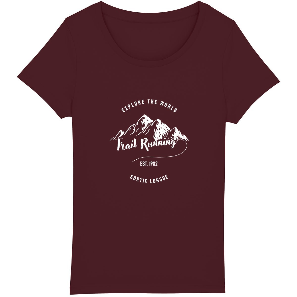 T-shirt Sortie Longue femme célébrant l'esprit d'exploration
