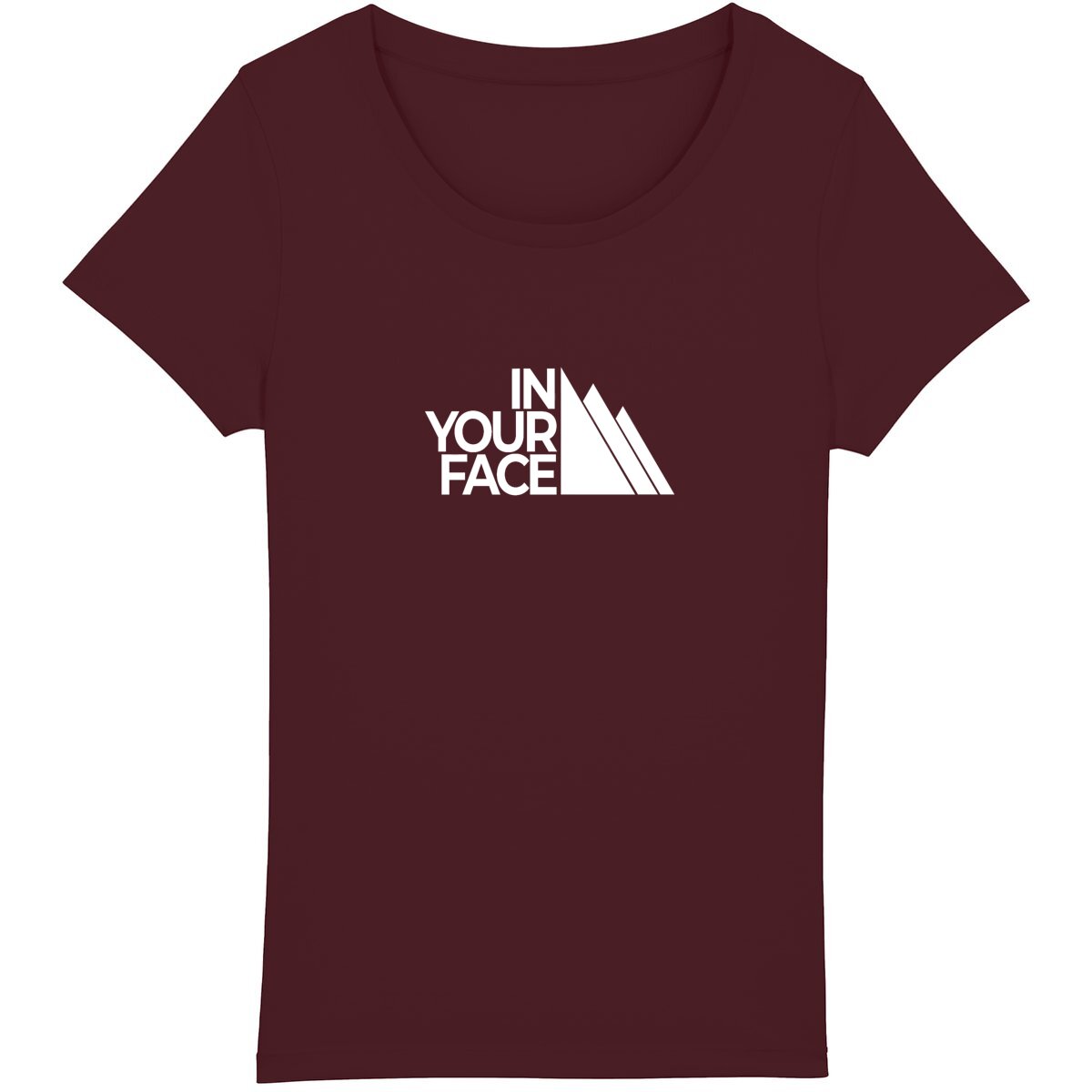 T-shirt "In Your Face" - un clin d'œil aux sommets franchis en course