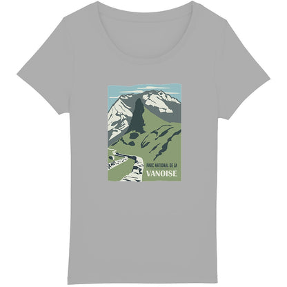 T-shirt "Vanoise - Splendeur Alpine" pour passionnées de paysages alpins