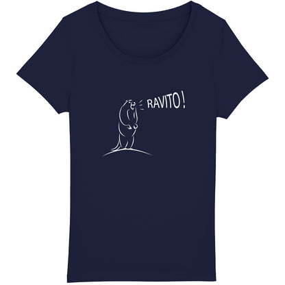 T-shirt coton bio "Ravito" esprit trail et pause gourmande
