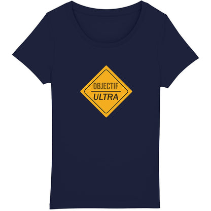 T-shirt trail femme "Objectif Ultra" pour passionnées d'ultra running